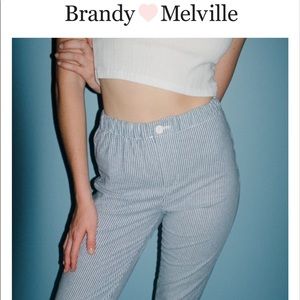 Striped brandy Melville pants